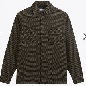 Men's Olive Green Shirt Jacket
